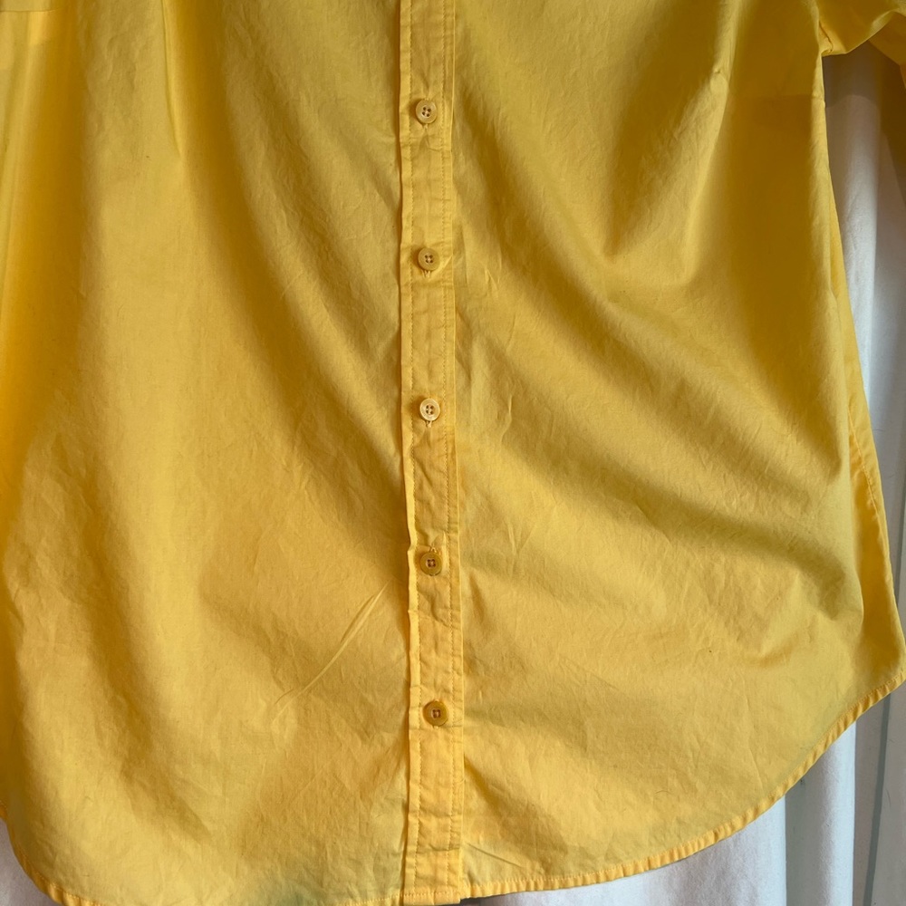 Woman Within Blouse Long Sleeve Button Up Size 14/16 - Picture 4 of 6